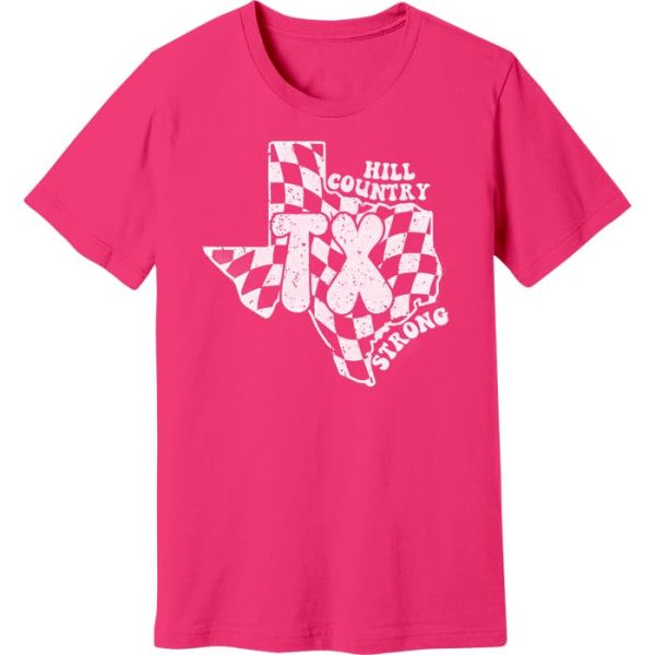 Texas Strong Flood Relief T-Shirt, Hill Country Support Tee, Camp Mystic Community Shirt, Pray for Victims Graphic Top,