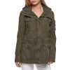 Women's Lightweight Cotton Military Jacket (Standard & Plus Sizes)