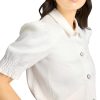 Women's White Denim Roselyn Jacket