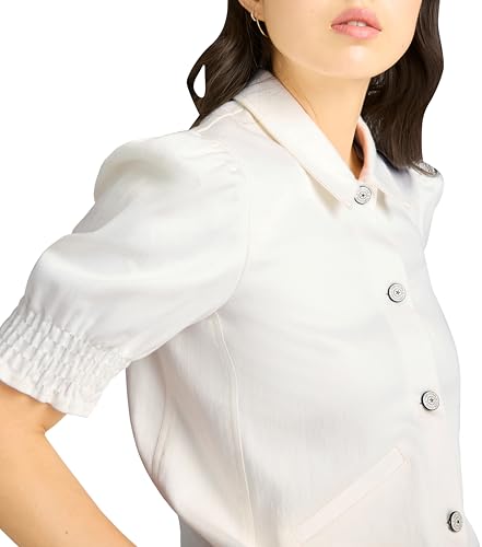 Women's White Denim Roselyn Jacket