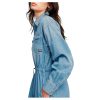 Women's Relaxed Drawcord Denim Casual Dress