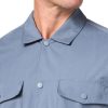 Men's Delman Sueded Nylon Shirt Jacket