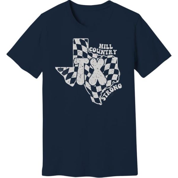 Texas Strong Flood Relief T-Shirt, Hill Country Support Tee, Camp Mystic Community Shirt, Pray for Victims Graphic Top,