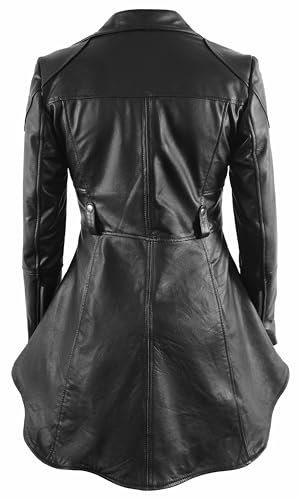 Peplum Jacket for Women - Real Women Leather Jacket - Peplum Leather Jacket for Women