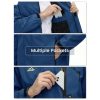 Men's Outdoor Breathable Waterproof Jackets Spring Lining Lightweight Hiking Camping Fishing Coats