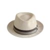 Western Style Denim hat Men's Plus Size Windproof Adjustable Panama hat
