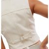 Women's Tate Denim Vest, Ecru
