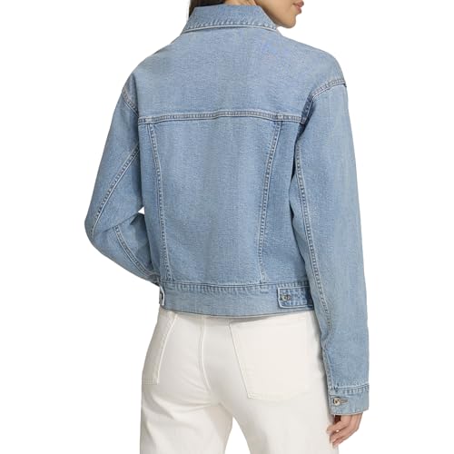 Women's Lightweight Cotton Stretch Jean Jacket
