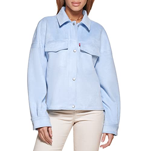 Women's Soft Faux Suede Shorty Trucker