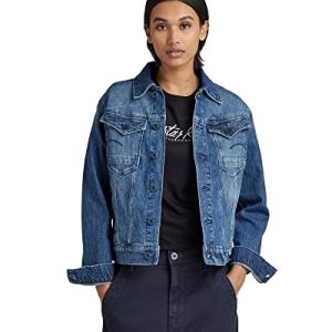RAW Women's Arc 3D Denim Trucker Jacket