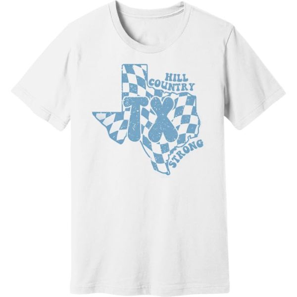 Texas Strong Flood Relief T-Shirt, Hill Country Support Tee, Camp Mystic Community Shirt, Pray for Victims Graphic Top,
