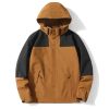 Men And Women Outdoor Sports Storm Jacket Tooling Couples Waterproof Windbreaker Mountaineering Jacket