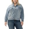 Women's Plus Size Denim Jacket