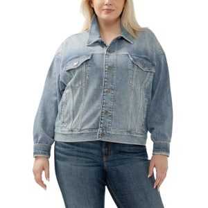 Women's Plus Size Denim Jacket
