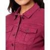Kara Jacket with Frayed Hem