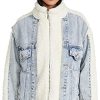 womens Luxury Clothing Sherpa Jacket, Comfortable & Stylish Coat