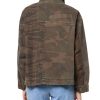 Women's Patchwork Camo Cropped Jacket