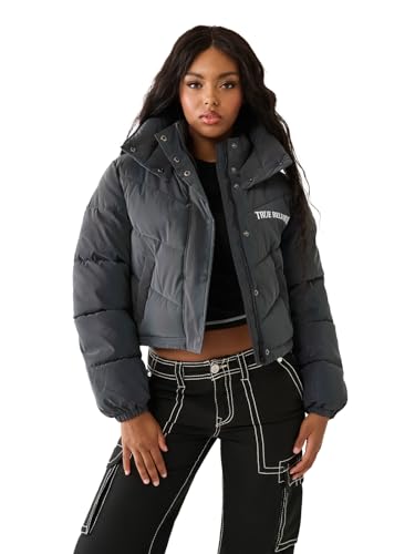 Women's Double Collar Puffer Jacket