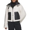 Women's Shorty Reversible Sherpa Faux Leather Jacket