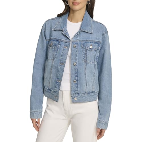 Women's Lightweight Cotton Stretch Jean Jacket