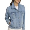 Women's Lightweight Cotton Stretch Jean Jacket