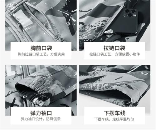 Men's Soft Shell Sports PlFat Outdoor Mountaineering Couples PlFleece Warm Breathable Jacket