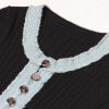 Women's Summer Short Sleeve Round Neck Pullover Denim Dress A-Line Slim Fit Casual Maxi Dresses