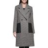 Women's Notch Collar Double Breast Patch Pocket Jacket