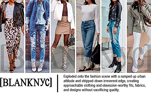 Womens French Terry Distressed Printed Denim Jogger, Comfortable & Stylish Pants
