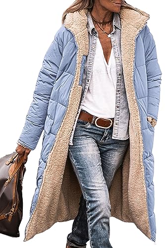 Women's 2025 Winter Fashion Clothes Oversized Shearling Fleece Long Coats Jackets