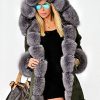Women Thicken Warm Winter Coat Hood Down Parka Fleece Fur Outdoor Overcoat Long Jacket Outwear