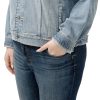 Women's Plus Size Denim Jacket
