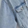 Women’s Denim Jacket Loose Retro Spring Autumn Casual Jean Coat for Women