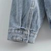Women’s Denim Jacket Loose Retro Spring Autumn Casual Jean Coat for Women
