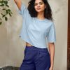 Lightweight Womens Workout Tops Loose Fit Short Sleeve Summer T Shirts Athletic Gym Tees Basic Yoga Shirts Casual