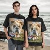 71B281b72EL.jpg Oversized Tshirts for Men Vintage Cotton T-Shirts English Bulldogs Short Sleeve Tees Loose Fit Tees Shirts