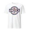 America Faith Freedom Family Tees God Bless The USA Fourth of July Tee Tank Top - American Flag Tank Top Men Women and Kids