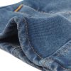 Denim Vest for Women's Sleeveless V Neck Washed Distressed Jean Jacket