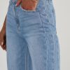 Wide Leg Jeans for Women Trendy 2025 High Waisted Stretchy Baggy Raw Hem Denim Palazzo Pants with Pockets