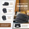 Army Cap Short Brim Hats for Men Denim Cotton Flat Top Baseball Cap Casual Umpire Cadet Cap Military Hat